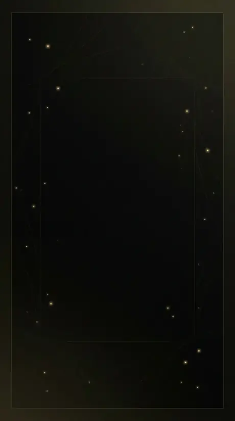 Tema undangan Midnight Botanical